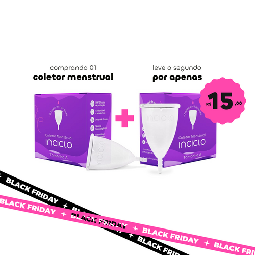 Coletor Menstrual + LEVE O SEGUNDO POR APENAS R$ 15,00 🔥🏷️