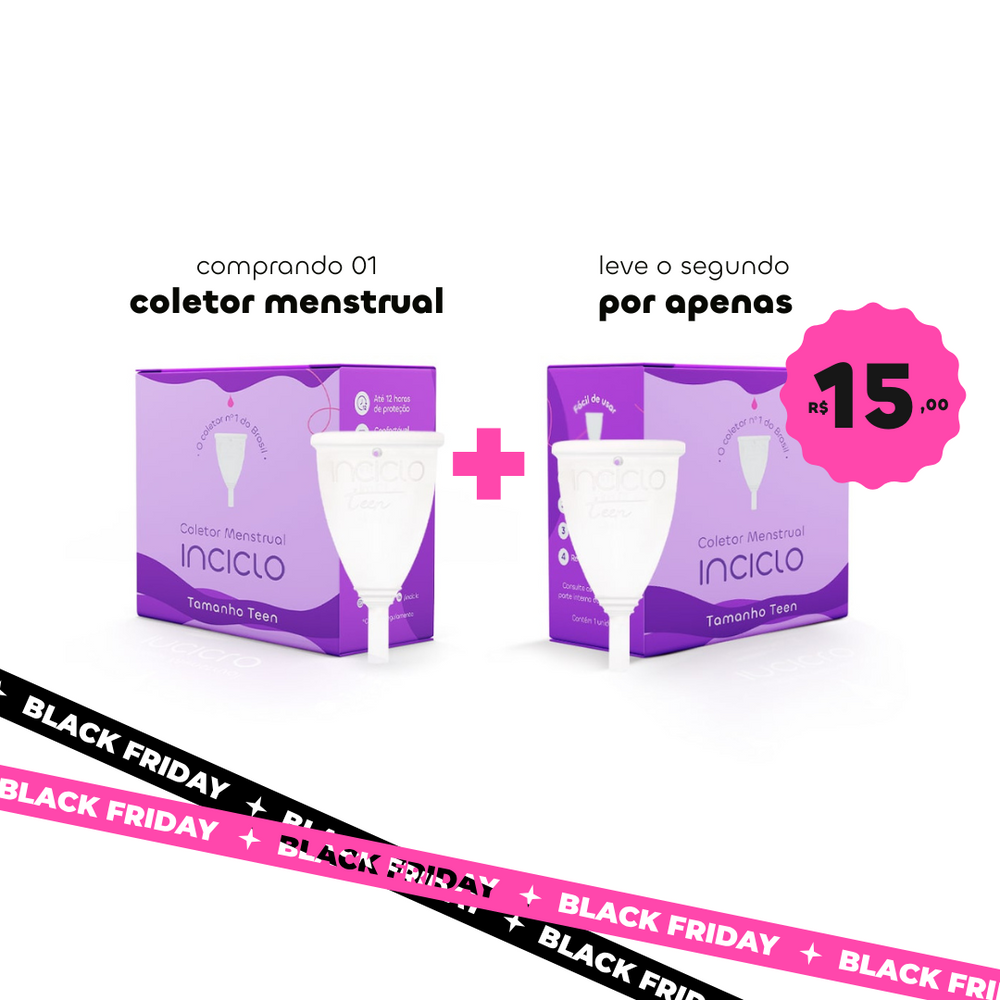 Coletor Menstrual + LEVE O SEGUNDO POR APENAS R$ 15,00 🔥🏷️