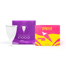 Kit Coletor Menstrual Inciclo + Funil Urinável Pipix (5 unidades) - Loja Inciclo