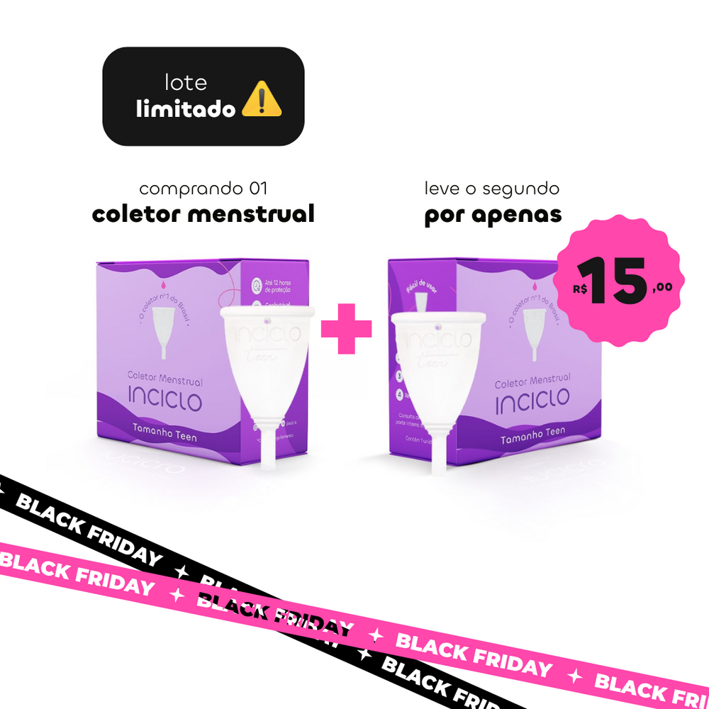 Coletor Menstrual + LEVE O SEGUNDO POR APENAS R$ 15,00 🔥🏷️